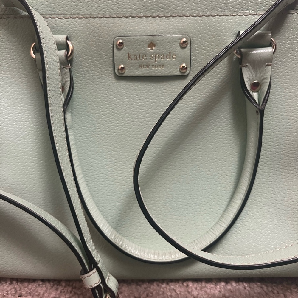 Kate Spade Mint Green Tote Bag - Picture 4 of 5